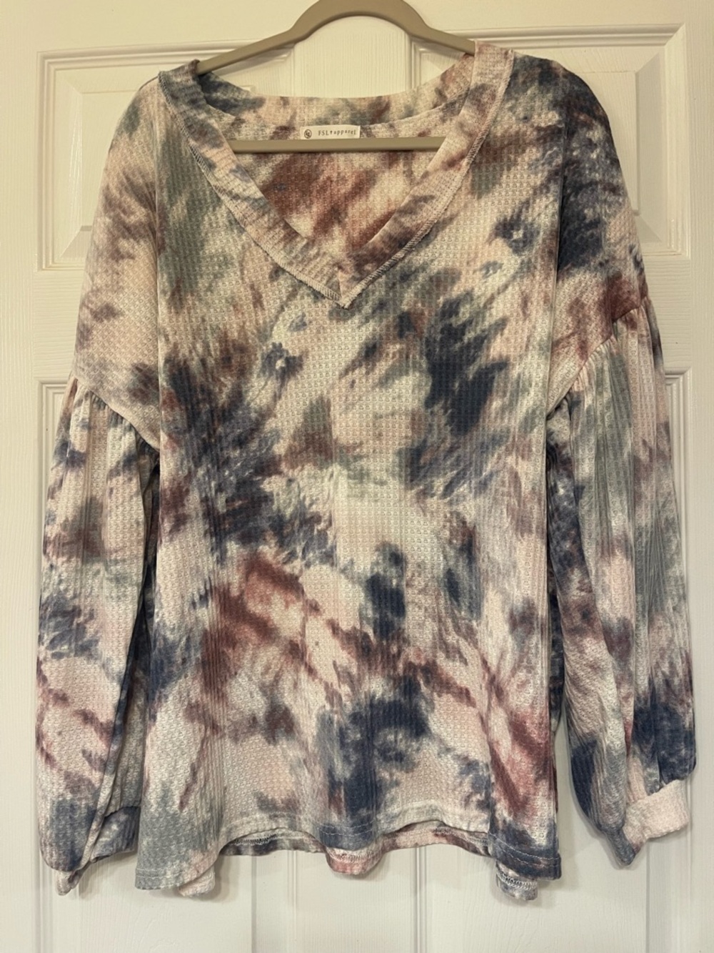 FSL+apparel Waffle Knit Top